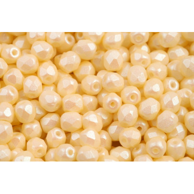 Fire Polished Beads 4mm Soft Pastels 02010/27485 | Czech Glass