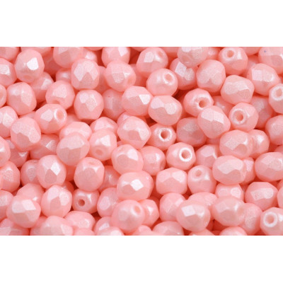 Fire Polished Beads 4mm Soft Pastels 02010/27488 | Czech Glass