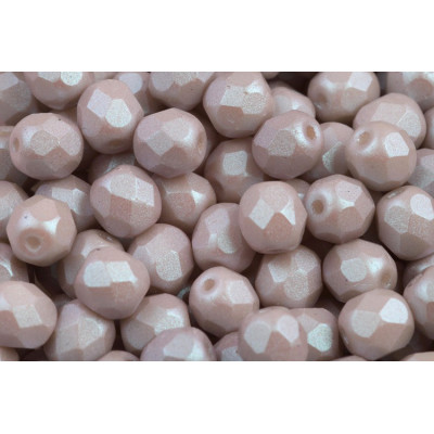 Perles Fire Polished 6mm Soft Pastels 02010/27041