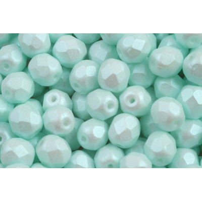 Fire Polished Beads 6mm Soft Pastels 27465 | Czech Glass Beads