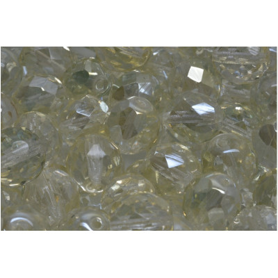 Fire Polished Beads 8mm Crystal 00030-23601 | Rutkovsky Czech Glass