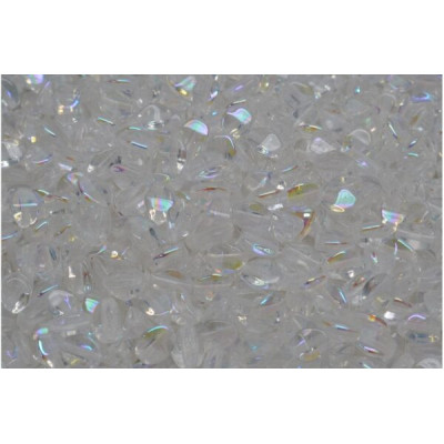 Pinch Beads Crystal AB 00030-28701 5x5mm | Czech Glass Beads