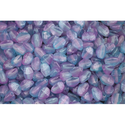 Czech Glass Pinch Beads 5x5mm Blue Violet 542003 | Rutkovsky