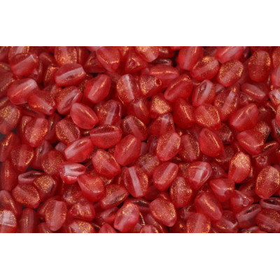 Red Bronze Pinch Beads 5x5mm 00030-542011 Rutkovsky Glass