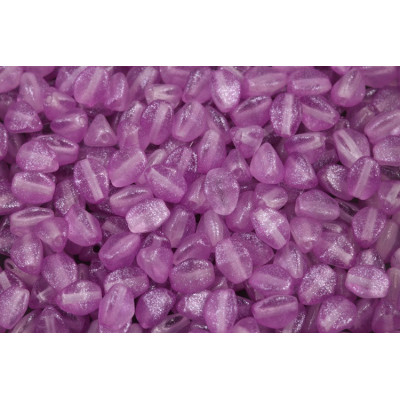 Violet Sparkle Pinch Beads 5x5 mm 542004 | Czech Glass Beads