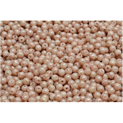 Beige Round Beads 3mm Rutkovsky 02010-34303 | Czech Glass Beads