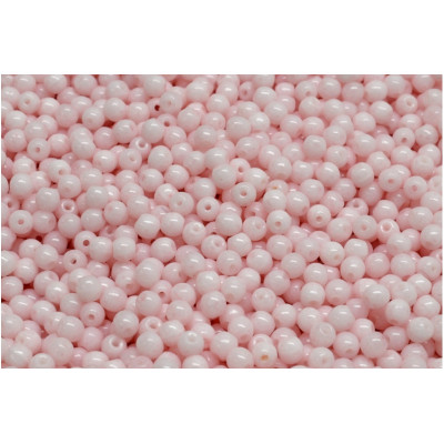 3mm Round Beads Pastel Pink 34304 | Czech Glass Rutkovsky