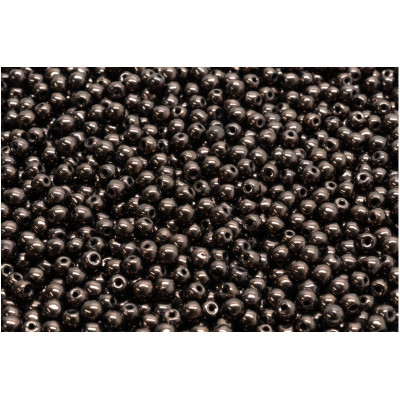 Round Beads 3mm Hematit 23980-15726 | Rutkovsky Czech Glass