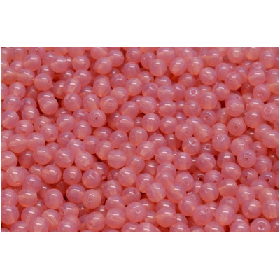 Pink Round Beads 4mm Rutkovsky 71010