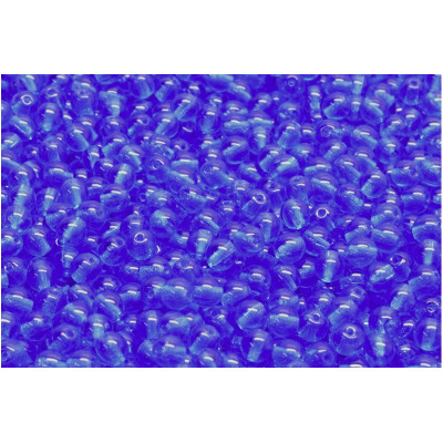 Czech Glass Round Beads 4mm Sapphire Blue 30060 | Rutkovsky