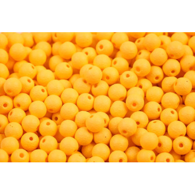 Round Beads 4mm Yellow 02010/20221 Color Fix | Rutkovsky Glass