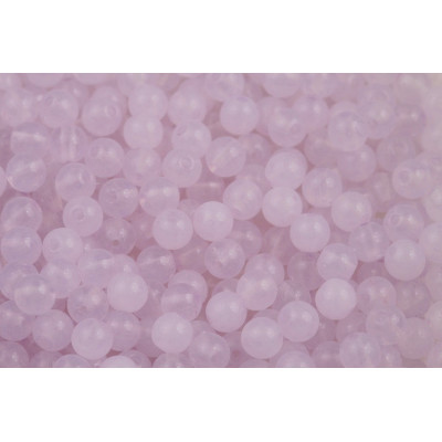 Lilac Matte Round Beads 4mm 02010/34315 | Czech Glass Beads
