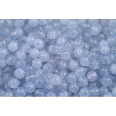 Round Beads 4mm Light Blue 02010/34307 | Rutkovsky Czech Glass