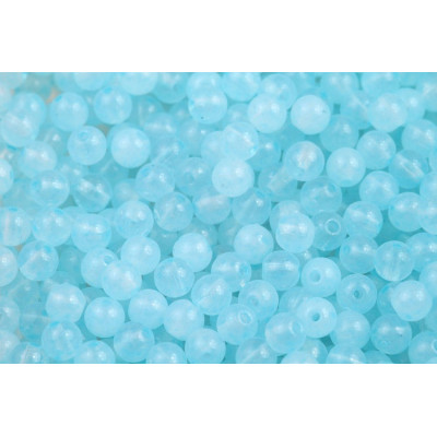 Round Beads 4mm Light Blue 02010/34308 | Czech Glass Beads