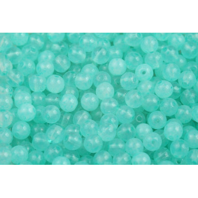 Turquoise Round Beads 4mm 02010/34309 | Rutkovsky Czech Glass