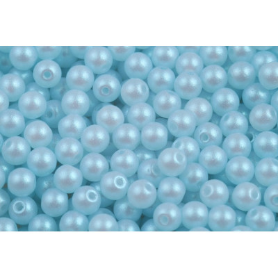 Round Beads 4mm Soft Pastels 02010/27468 | Rutkovsky Czech Glass