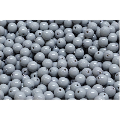 Grey Round Beads 5mm Rutkovsky 02010-48455 | Czech Glass Beads