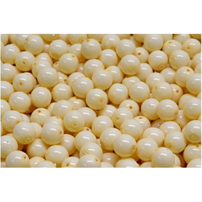 Round Beads 6mm Beige 02010-48114 | Rutkovsky Czech Glass