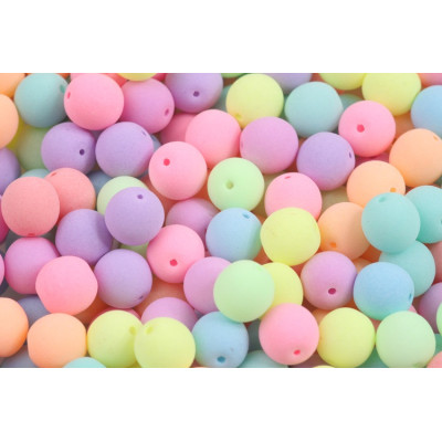 Round Beads 6mm Mix Neon Bondeli | Rutkovsky Czech Glass Beads