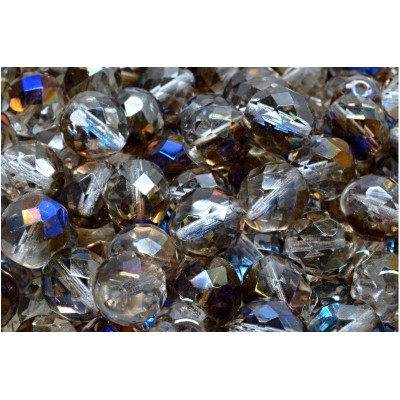 Fire Polished Beads 10mm Crystal Blue 00030-22201 | Rutkovsky