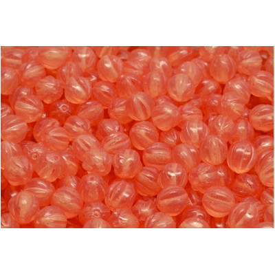 Peach Melon Beads 6x6mm 00030-20010 Rutkovsky | Czech Glass Beads