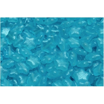 Flat Star Beads 8x8mm Turquoise 00030-542001 | Czech Glass