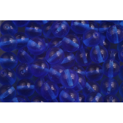 Round Beads 8mm Sapphire Blue 60310 | Rutkovsky Czech Glass