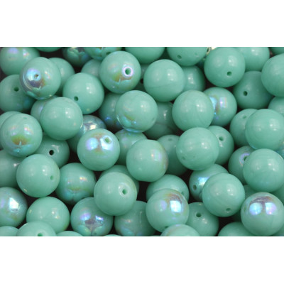 8mm Round Beads Mint Green AB 63130-28701