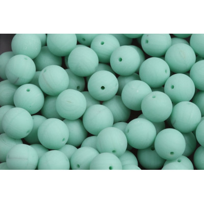 Round Beads 8mm Matte Aqua 63130-84110 | Rutkovsky Glas