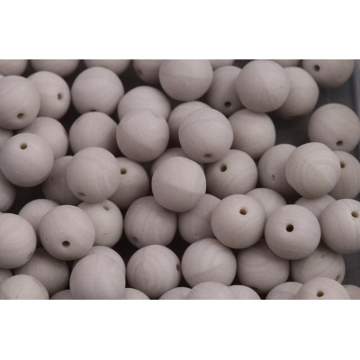 Matte Grey Round Beads 8mm Rutkovsky 43010-84110 | Czech Glass