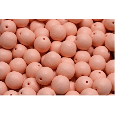 Peach Matte Round Beads 8mm Rutkovsky 02010-22M05 | Czech Glass