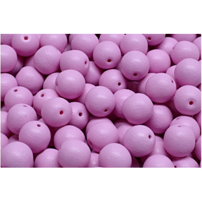 8mm Round Beads Matte Pink 02010-22M12 | Czech Glass Beads