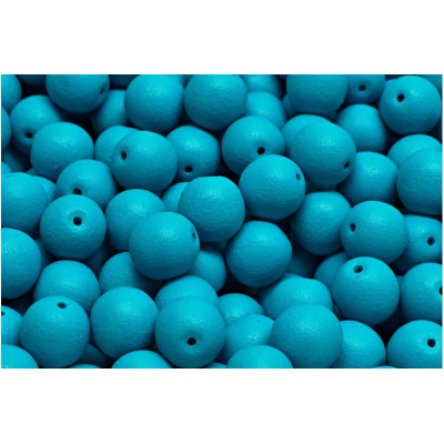 Round Beads 8mm Turquoise 02010-22M18 | Czech Glass Beads