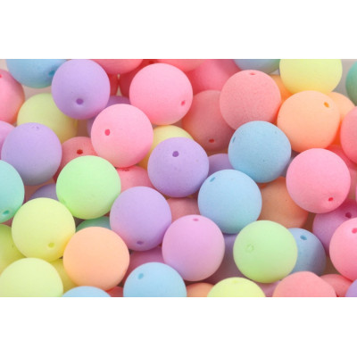 8mm Round Beads Mix Neon Bondeli | Rutkovsky Czech Glass Beads