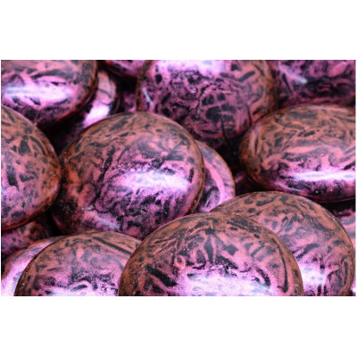 Cabochon Beads 25mm Mauve Copper Metallic 23980-86944 | Rutkovsky