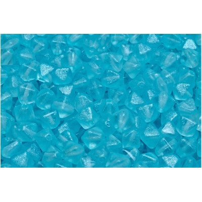 Turquoise Matte Bicone Beads 6x6mm 542001 | Rutkovsky