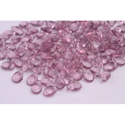 Preciosa Pip Beads 5x7mm Amethyst Medium 20040 | Czech Glass