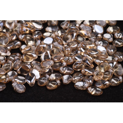 Preciosa Pip Beads 5x7mm Crystal Honey 00030/23501 | Czech Glass