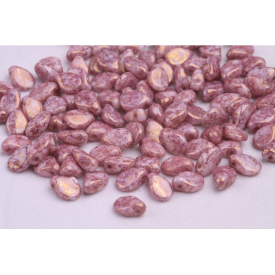 Preciosa Pip Beads 5x7mm Violet Terracotta 15496 | Glass Beads