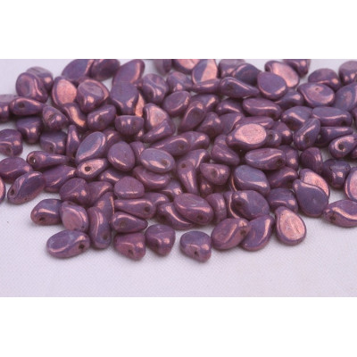 Preciosa Pip Beads 5x7mm Metallic Vega Purple 15726 | Glass Beads
