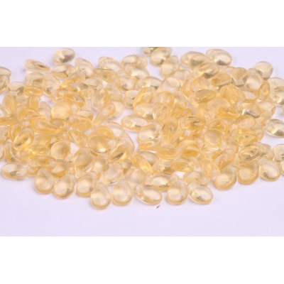 Preciosa Pip Beads 5x7mm Light Topaz 10020 | Czech Glass