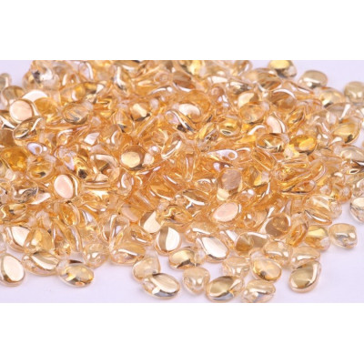 Preciosa Pip Beads 5x7mm Crystal Blond Flare 00030/23901 | Czech Glass