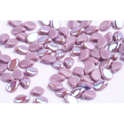Preciosa Pip Beads 5x7mm Violet Opaque AB 23020/28701 | Glass Beads