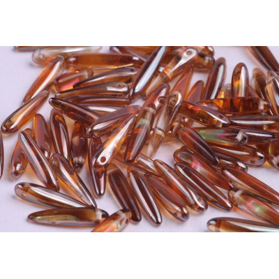 Preciosa Thorn Beads 5x16mm Crystal Venus 23401 | Czech Glass