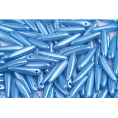 Preciosa Thorn Beads 5x16mm Pastel Turquoise 02010/25020