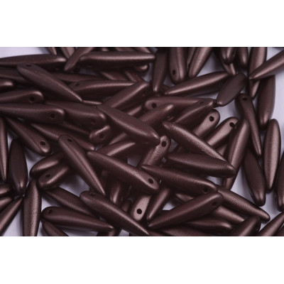 Preciosa Thorn 5x16mm Dark Brown Bronze 02010/25036 | Glass Spikes