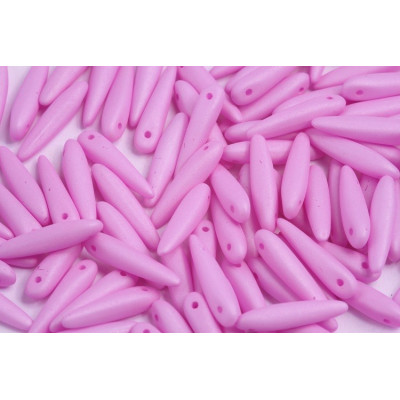 Preciosa Thorn Beads 5x16mm Sugar Pink 02010/29561 | Czech Glass