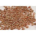 Preciosa Twin Two-Hole Beads Bronze 2.5x5mm 10g | Czech Glass
