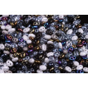 Preciosa Twin Two-Hole Beads Mix 162 | Czech Glass 2.5x5mm