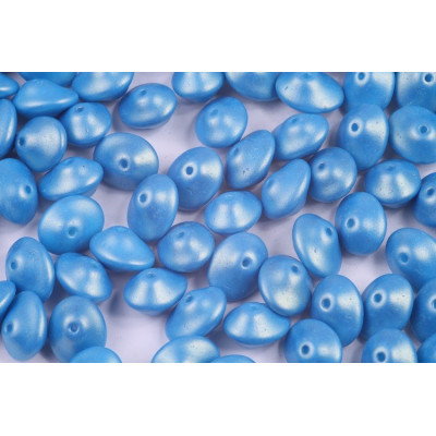 Preciosa Ufo Beads 7x11mm Cornflower Blue 02010/24108 | Glass Beads